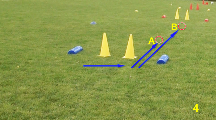 Финт "с ноги на ногу"